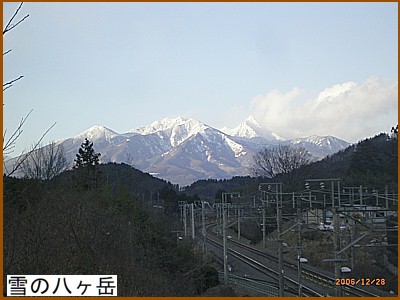 雪の八ヶ岳