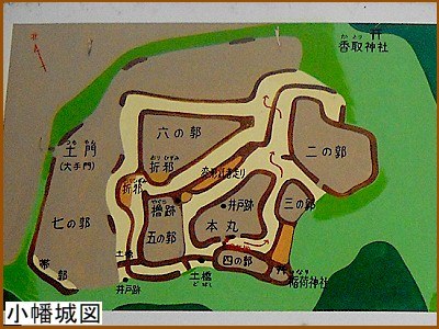 小幡城図
